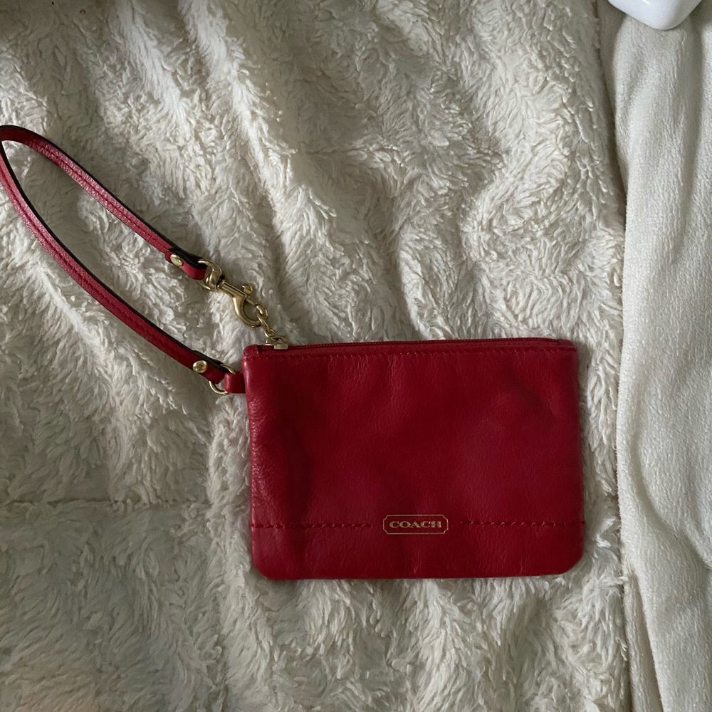 Coach wristlet